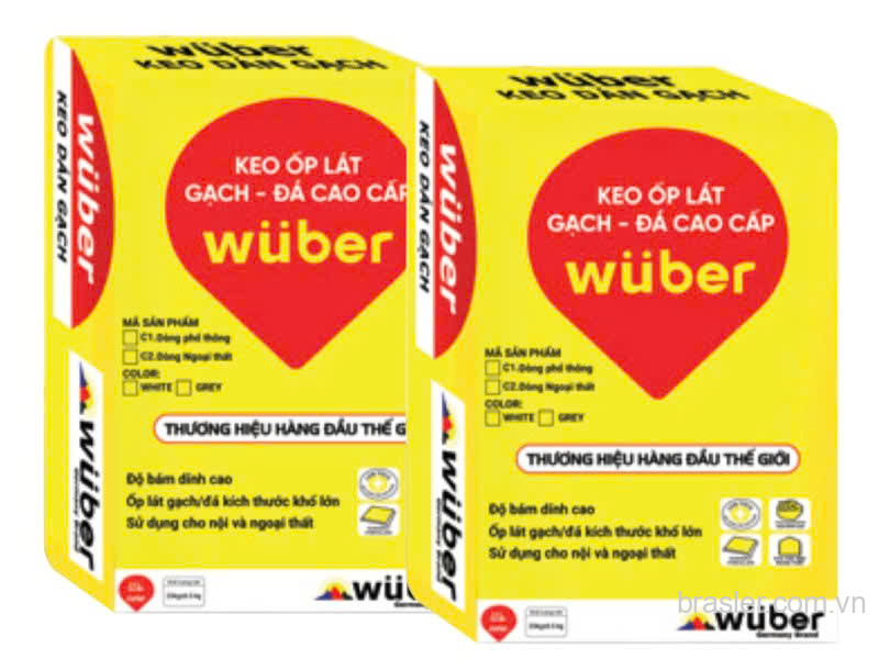 Keo dán gạch nội thất Wuber C1